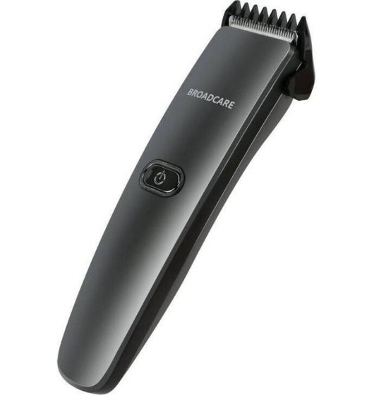 Broadcare Electric Hair Clipper Kit de aseo recargable a prueba de agua - Negro