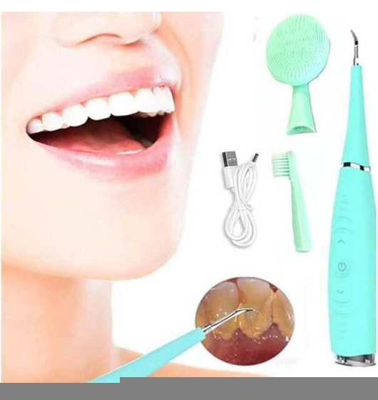 Limpiador de cepillo de dientes de lengua vibratoria de placa de sarro de...