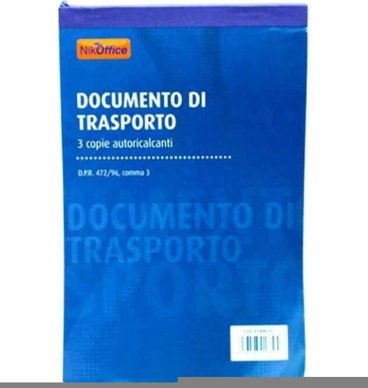 DDT documentos de transporte bloques 2 copias autocalculantes caja de 10 uds