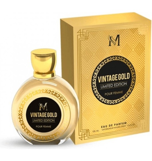 Perfume para Mujer Vintage Gold Edición Limitada 100ml Eau de Parfum pour Femme