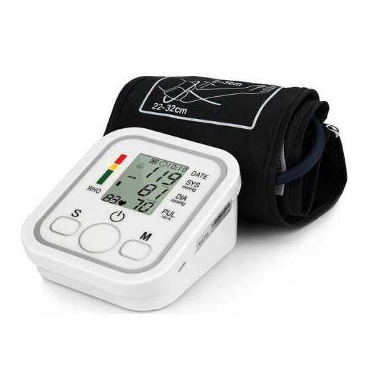 Monitor de presión arterial de Brazo electrónico digital Micro computadora