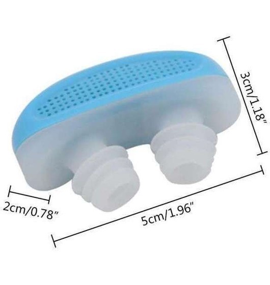Dispositivo antirronquidos 2 en 1 purificador aire silicona ayuda para dormir